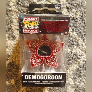 NIB Funko Pocket Pop Keychain Demogorgon Stranger Things New